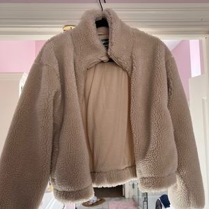 Carbon38 Chubby Teddy Fuzzy Jacket